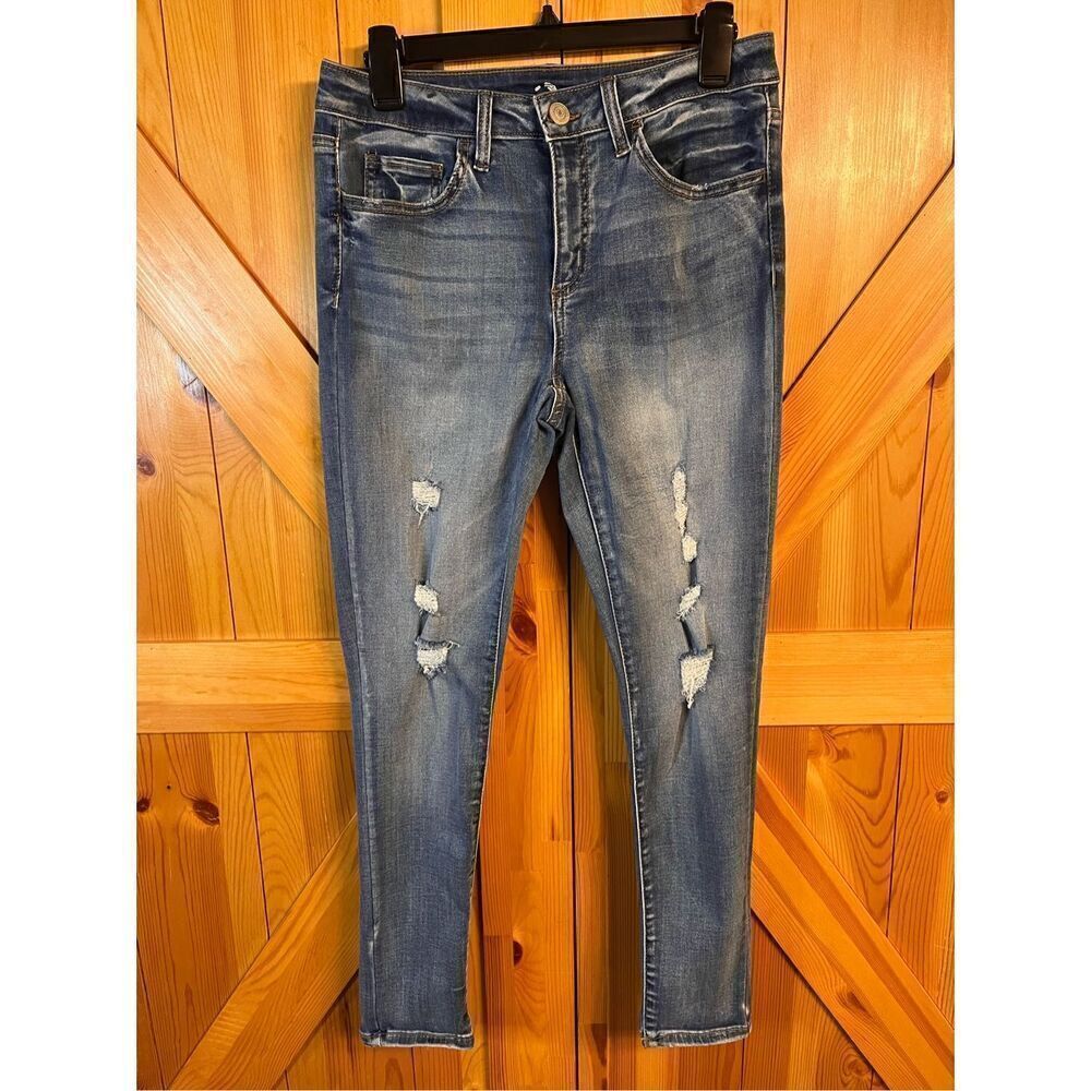 So Authentic American Heritage Jeans 9 Blue High Rise Ankle Jegging (3274)